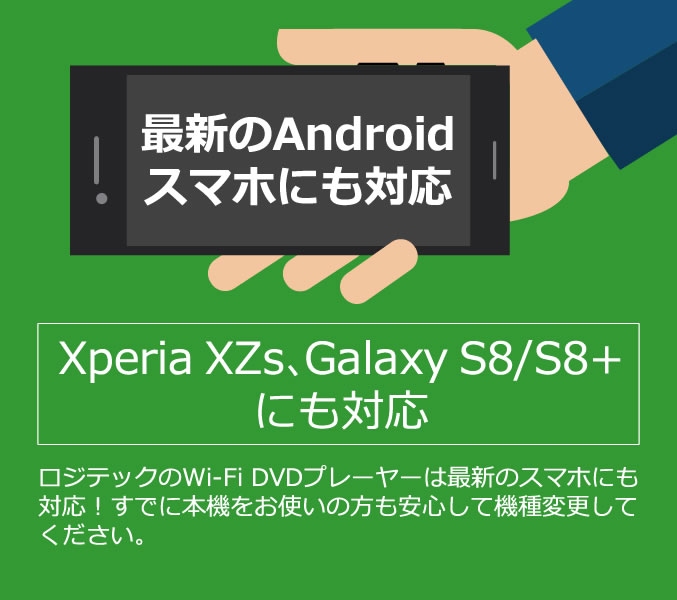 Androidにも対応