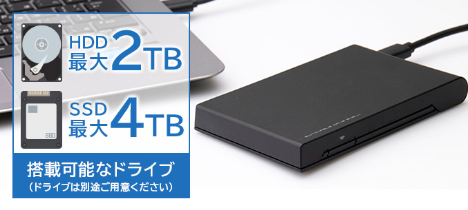 USB3.2 Gen2 Type-C 2.5C` HDD/SSDP[X