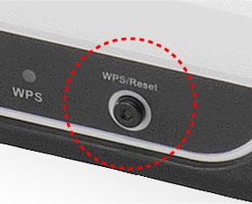 WPSセキュリティ設定をボタンひとつで完了