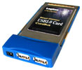 USB 2.0対応PCカード写真