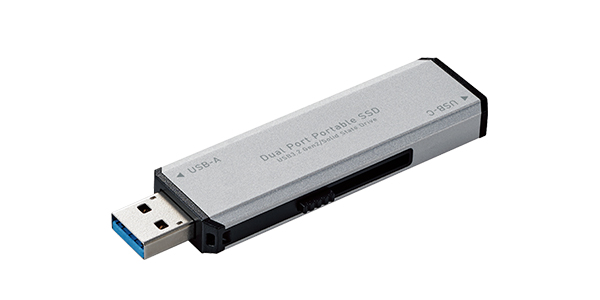 USB Type-C(TM)/USB-AΉXeBbN^SSDɐVF̃Vo[fVoI