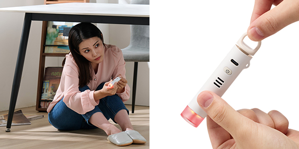 忘れ物防止タグ・LEDライト搭載 スマホ連携防犯ブザー iPhone版