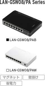 LAN-GSW08/PA Series